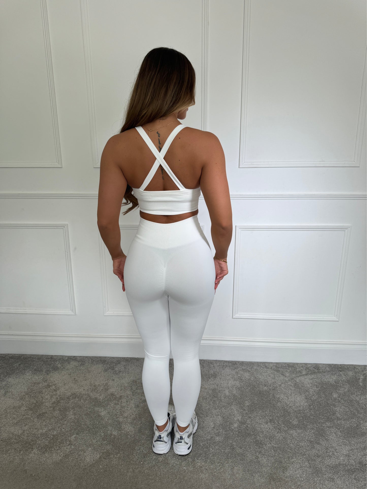 Vibe Active Focused Leggings - White