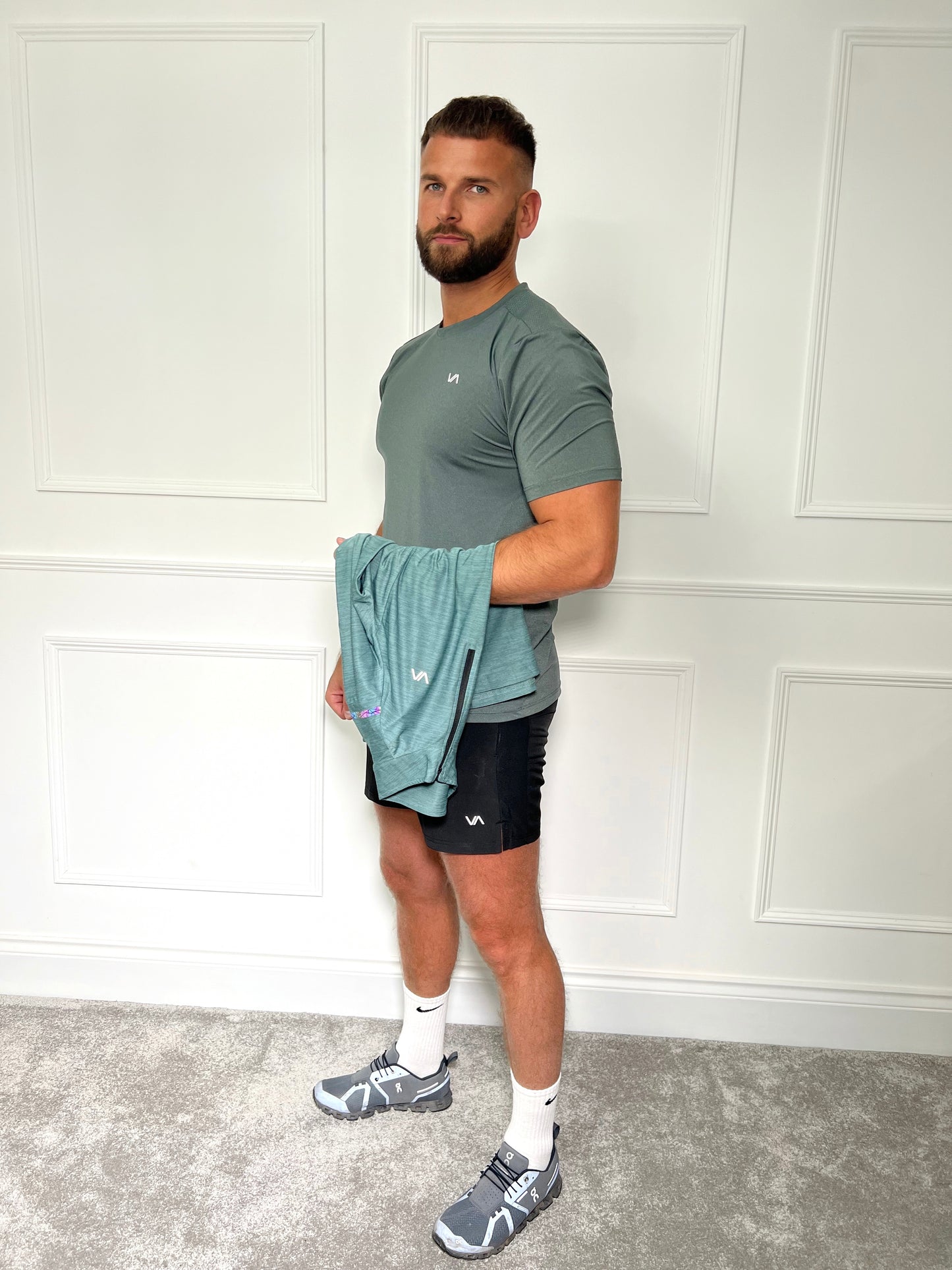 Vibe Active Elite Long Sleeve 1/4 Zip Top - Teal