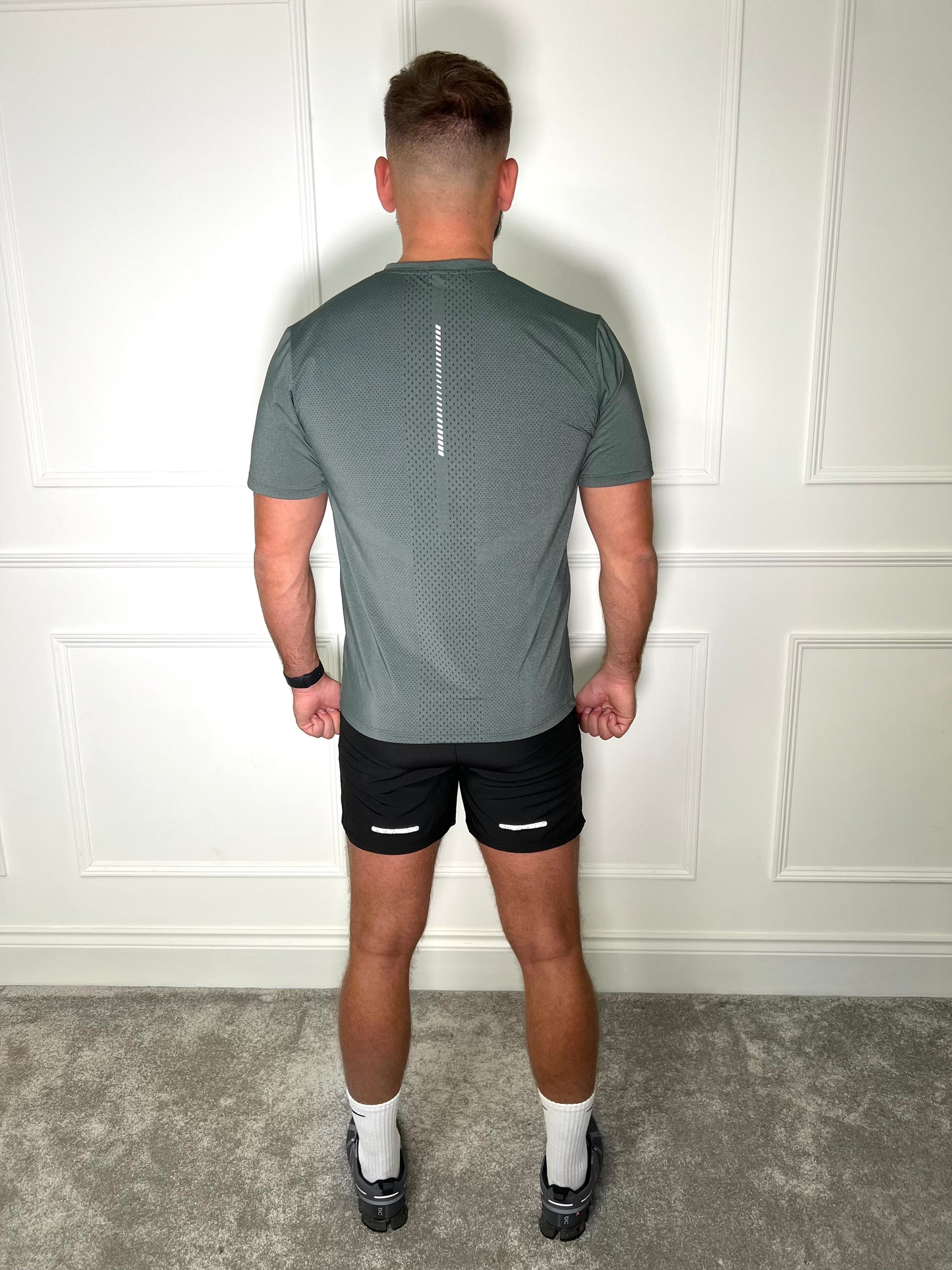 Vibe Active Elite Tee - Khaki